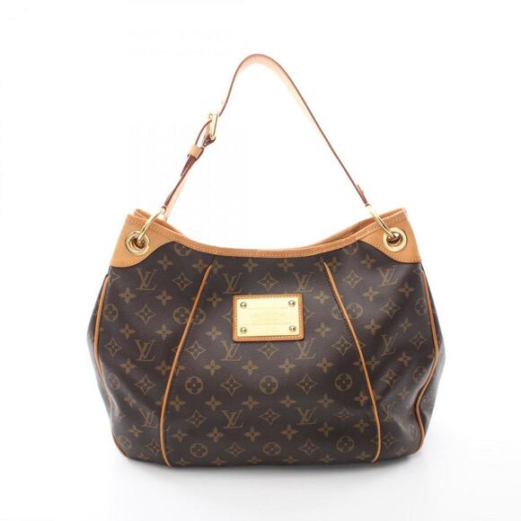 LOUIS VUITTON Brown Monogram Leather Shoulder Bag - Picture 1 of 11